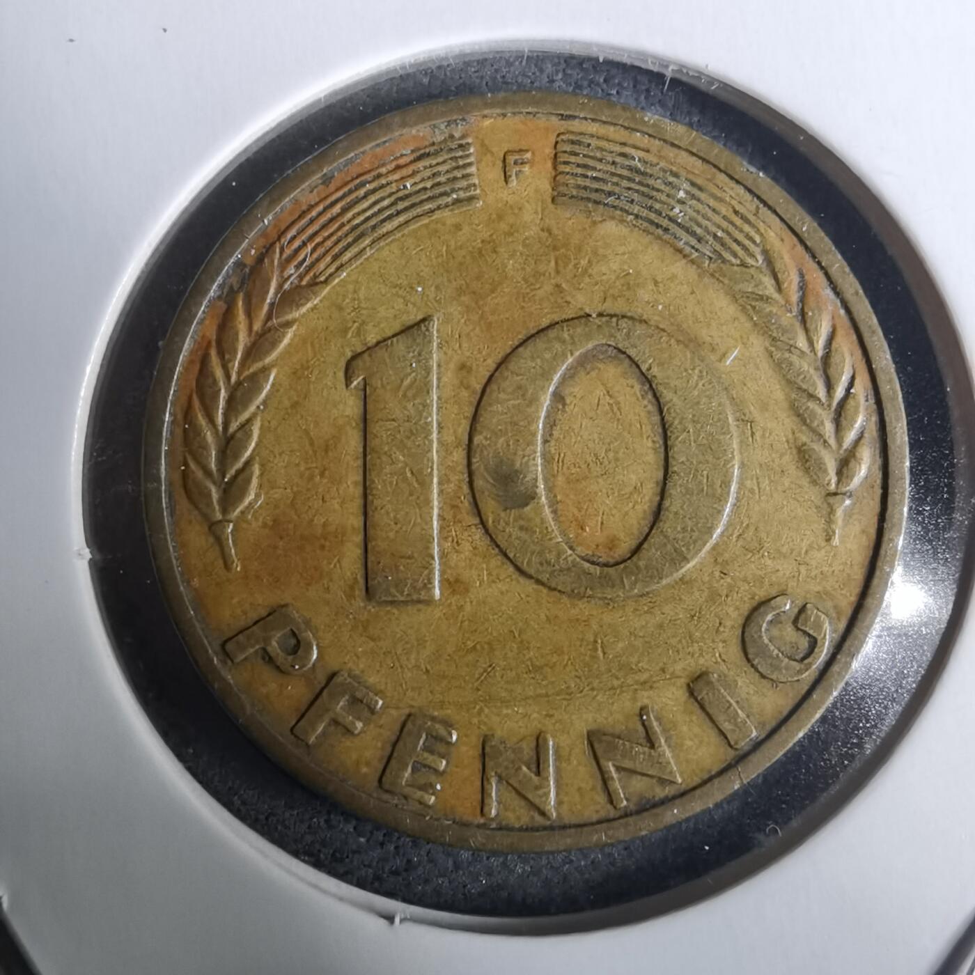 沼泽如烟--第928场 德国1950年10芬尼