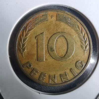 沼泽如烟--第928场 - 德国1950年10芬尼