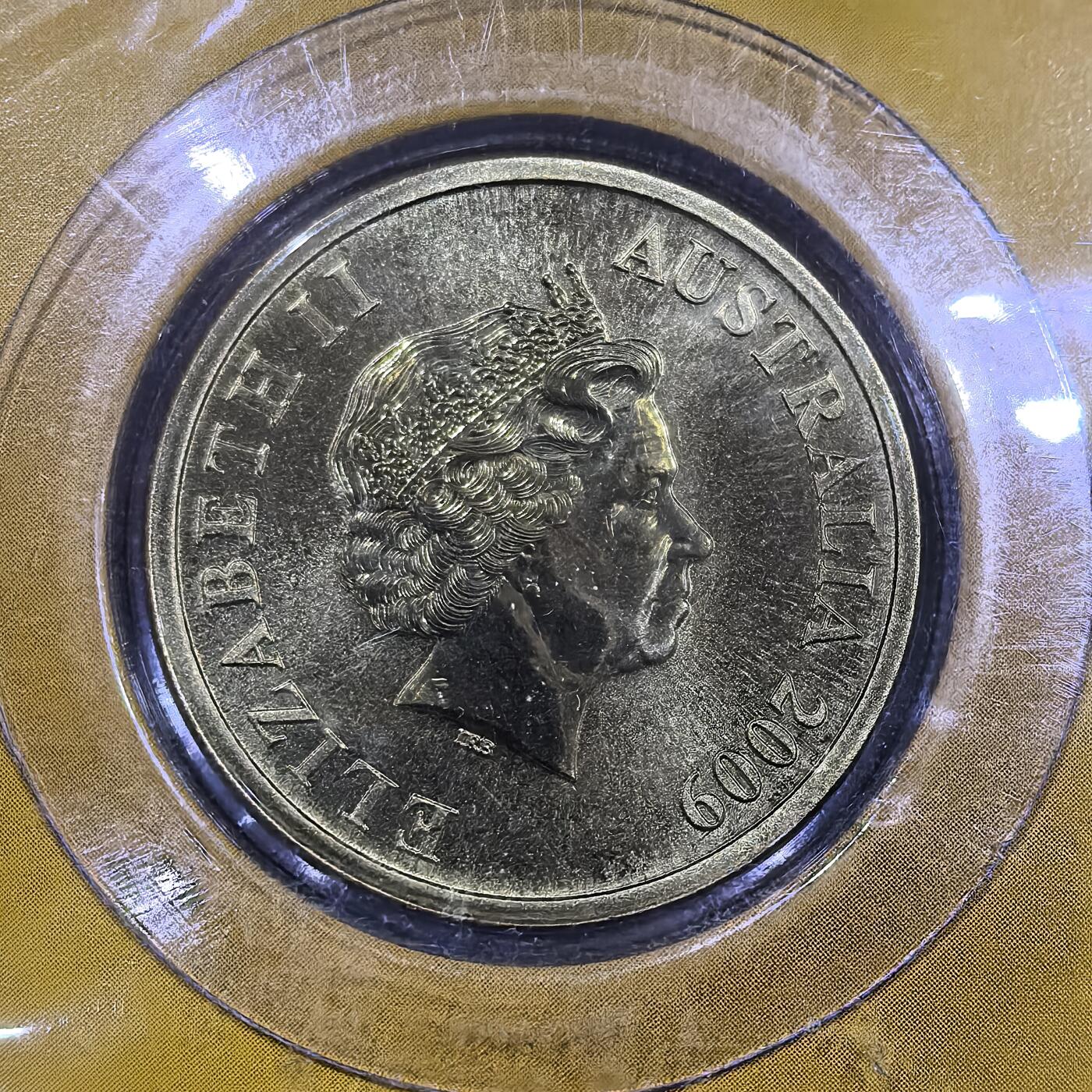 道一币馆币章第一百五十八场 邮币封 澳大利亚2009年彩绘考拉1元纪念铜币