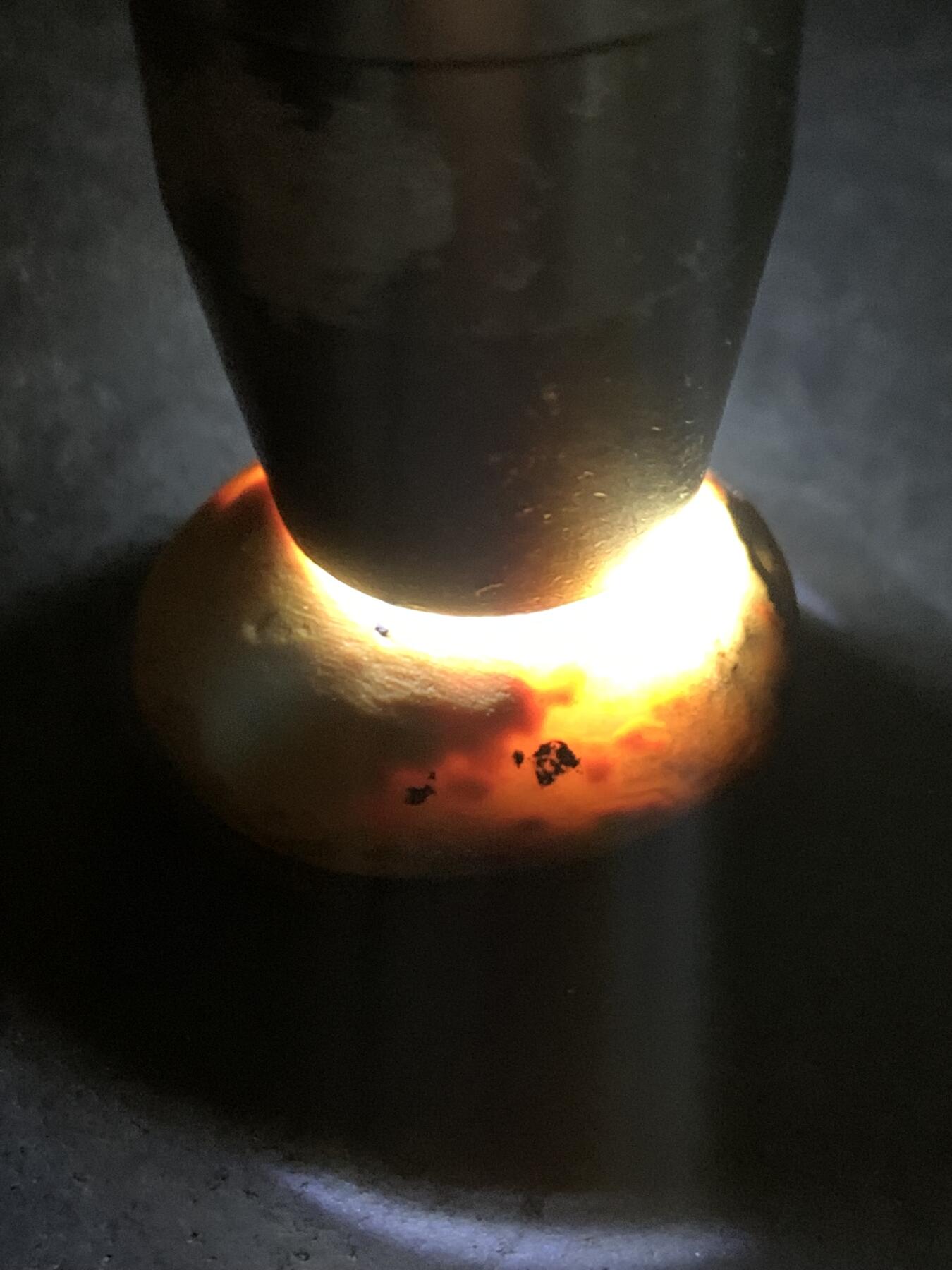 精美战国红玛瑙明料原石一个，