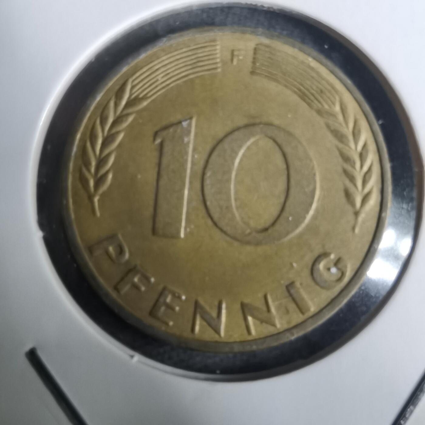 沼泽如烟--第928场 德国1971年10芬尼