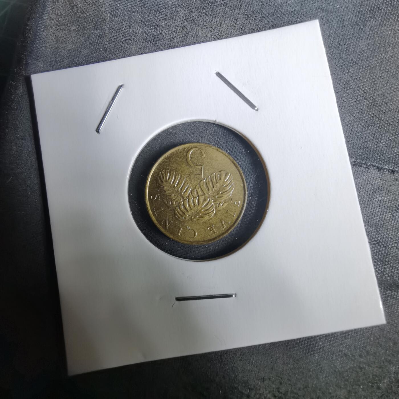 沼泽如烟--第928场 新加坡1995年五分