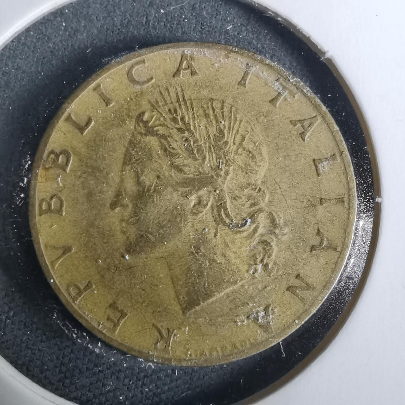 沼泽如烟--第929场 意大利1958年20里拉