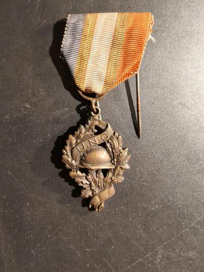 老王徽章第169期 - 法国一战UNC老兵协会奖章