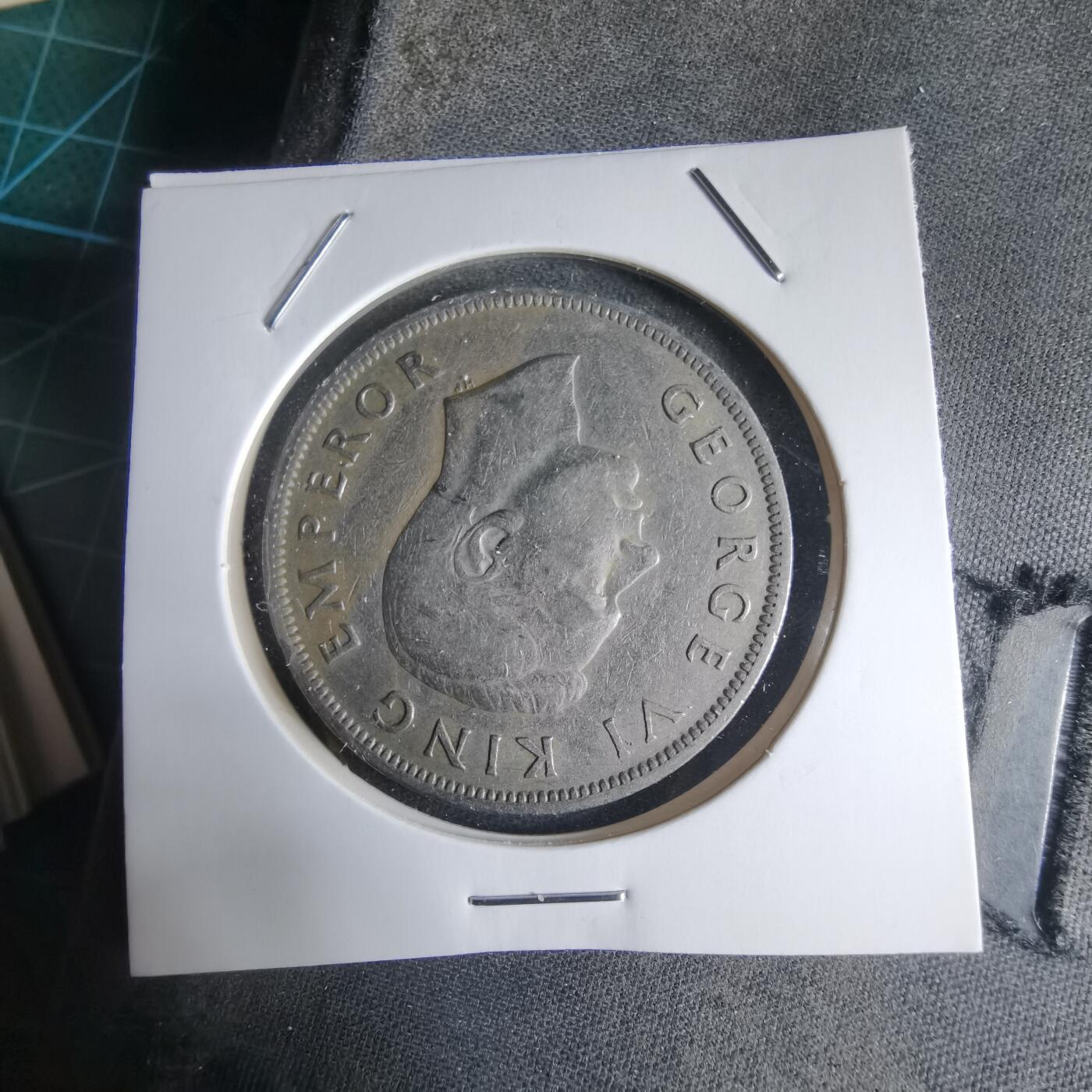 沼泽如烟--第928场 英国1947年半克朗