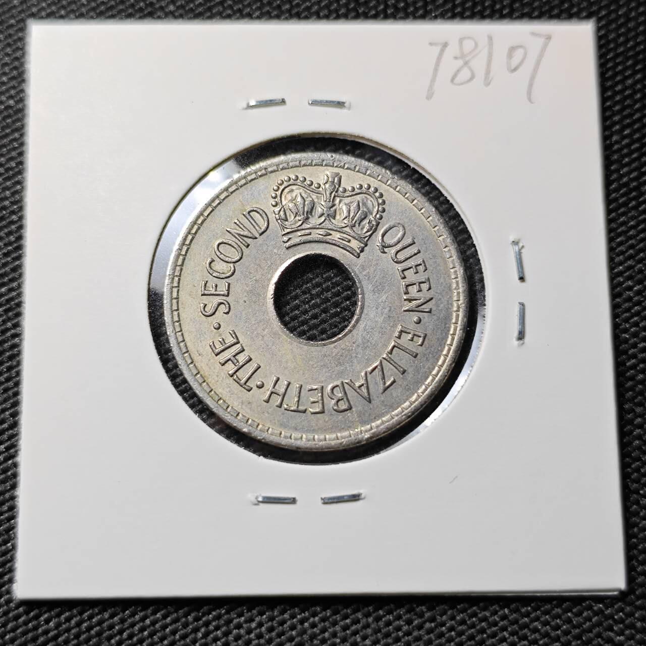 KK钱币收藏小铺 第378期  2月预留时间 周末发货  1966斐济1便士