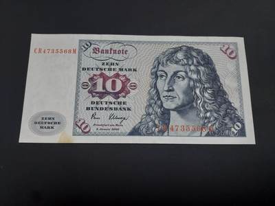 博彦收藏  12月15日 8点 钱币专场 全场包邮 - 德国 10马克 流通好品有黄