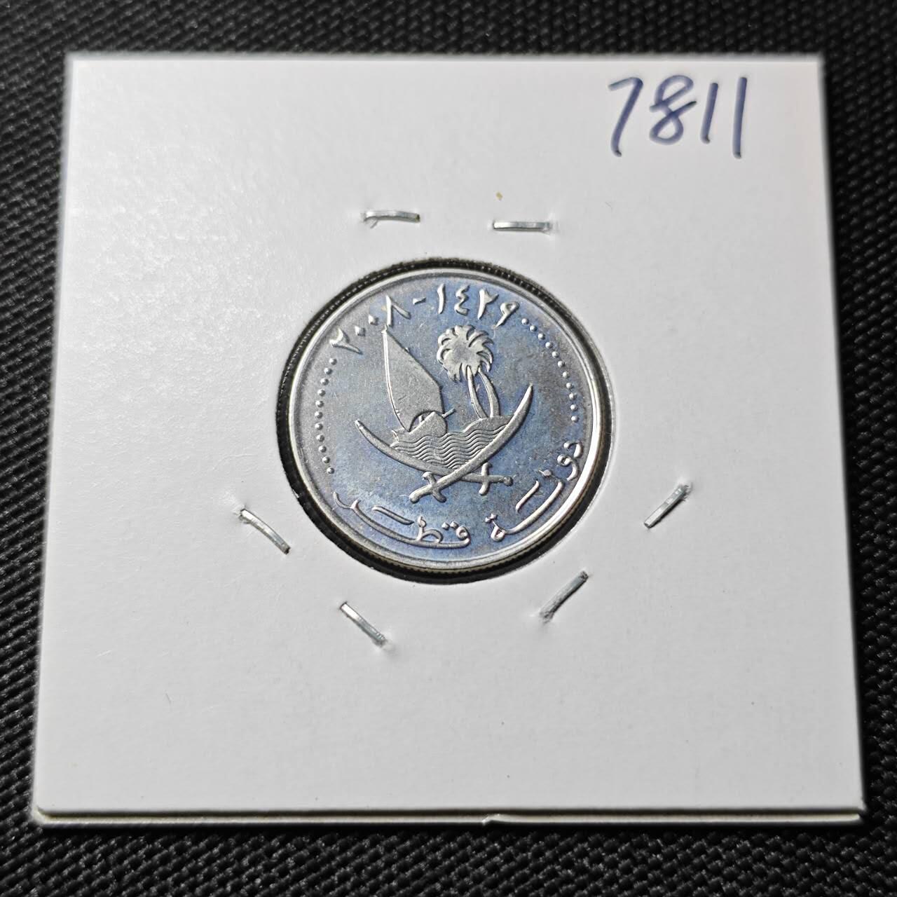 KK钱币收藏小铺 第378期  2月预留时间 周末发货  卡塔尔25迪拉姆