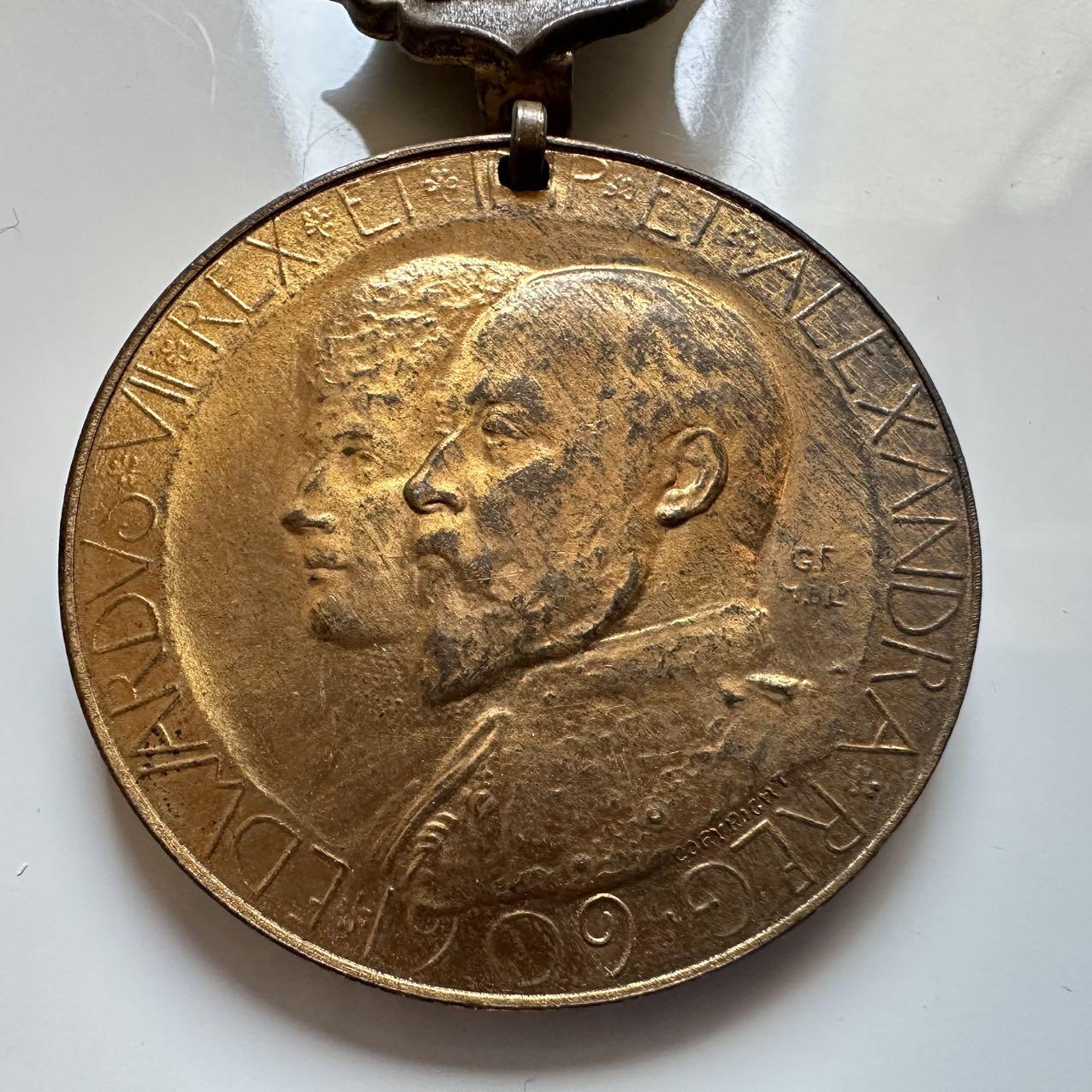 🌹外币初藏🌹🐯2025年第140场  每周二四六晚8️⃣点 接代拍 英国1909年伯明翰大学建校纪念章 35毫米19.8克 铜质镀金