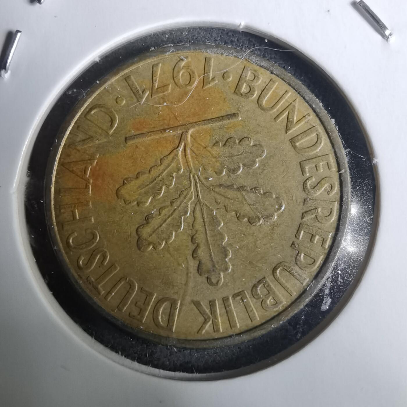 沼泽如烟--第928场 德国1971年10芬尼