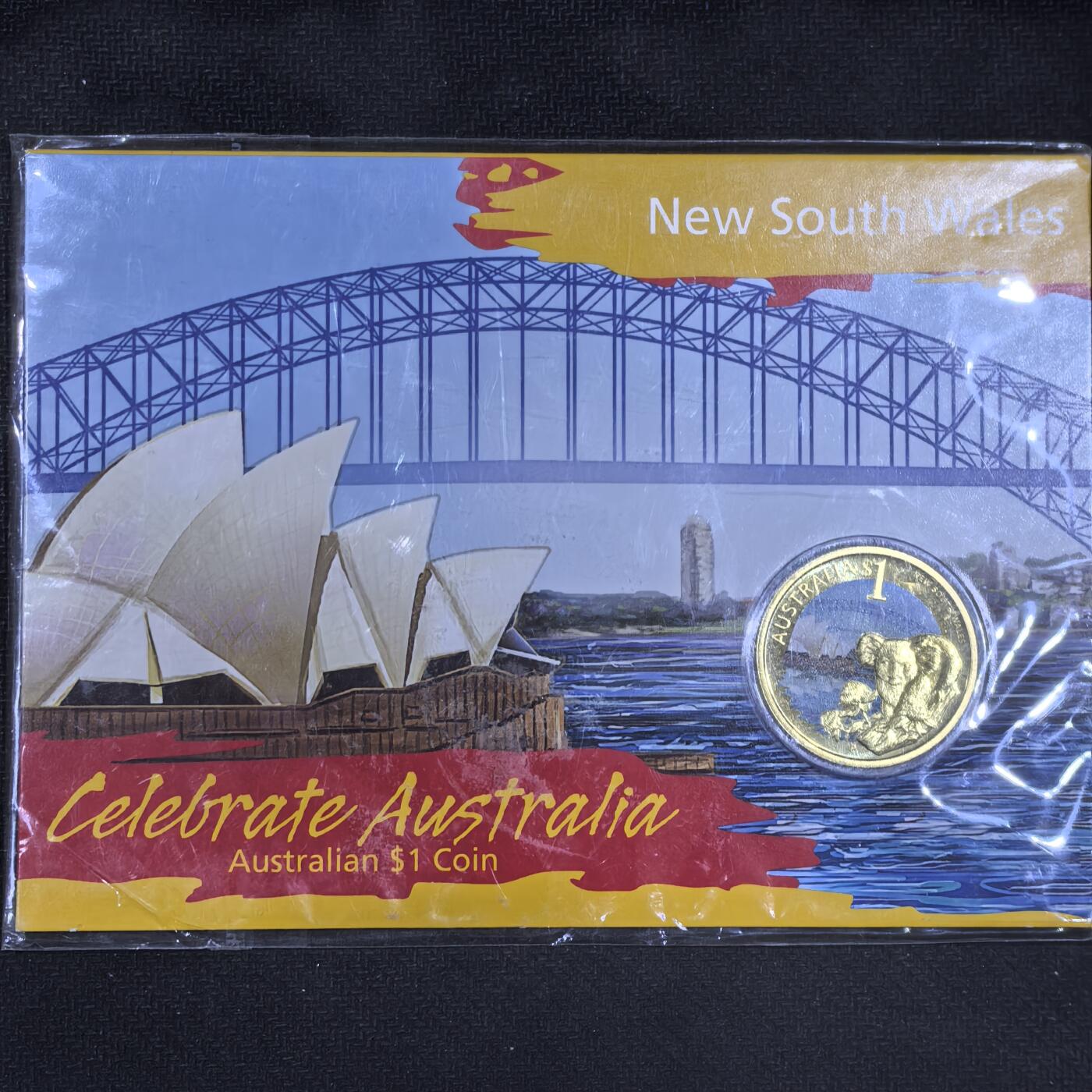 道一币馆币章第一百五十八场 邮币封 澳大利亚2009年彩绘考拉1元纪念铜币