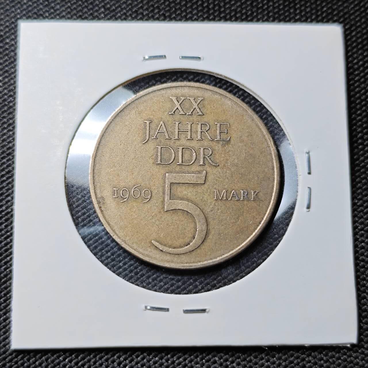 KK钱币收藏小铺 第378期  2月预留时间 周末发货  东德5马克