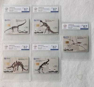 【琪哥网】评级磁卡综合场(116） - 【公博67】IC卡恐龙化石