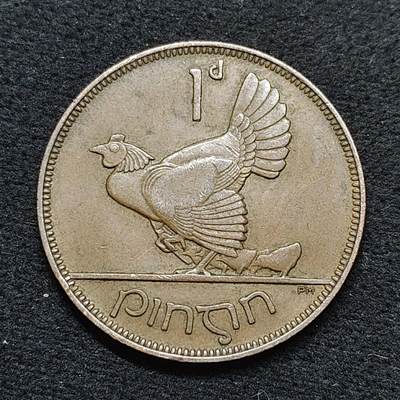 【全场包邮】纯粹捡漏拍484场（免费代拍第21场） - 爱尔兰自由邦1931年母鸡1便士大铜币