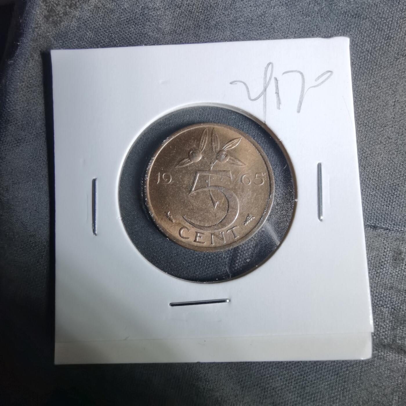 沼泽如烟--第929场 荷兰1965年五分