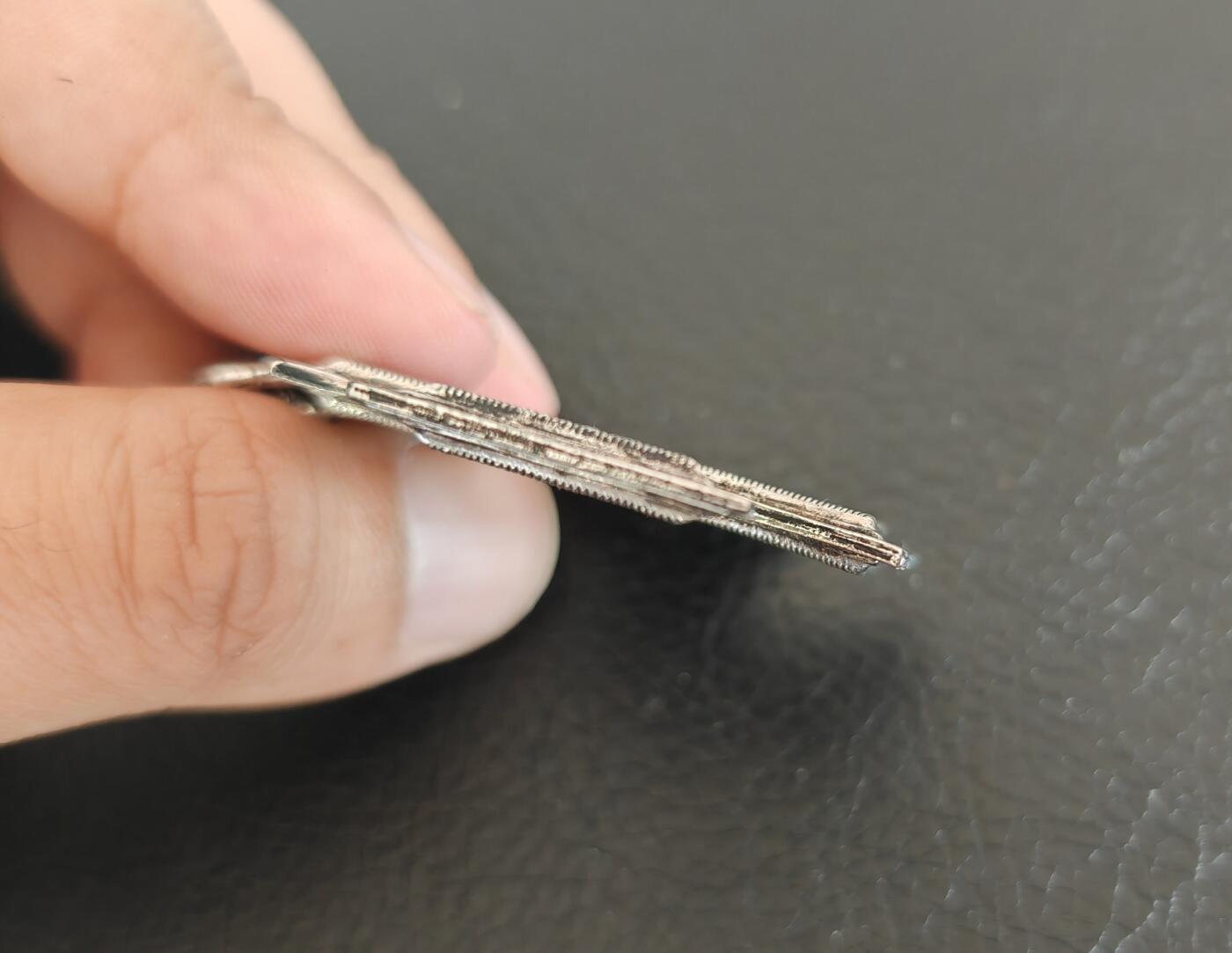 时顺第二十七拍 德国战后57版二级铁十字奖章，三片版