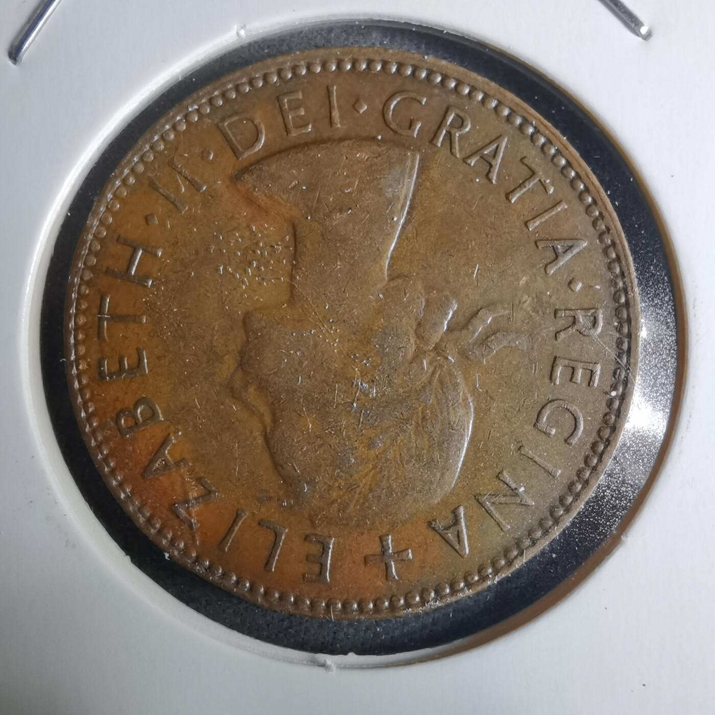 沼泽如烟--第928场 澳大利亚1954年半便士