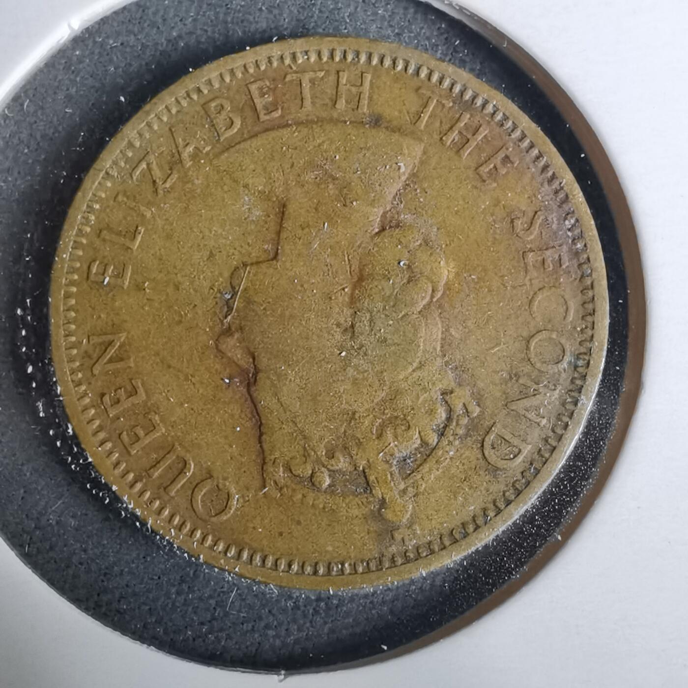 沼泽如烟--第929场 牙买加1966年半便士