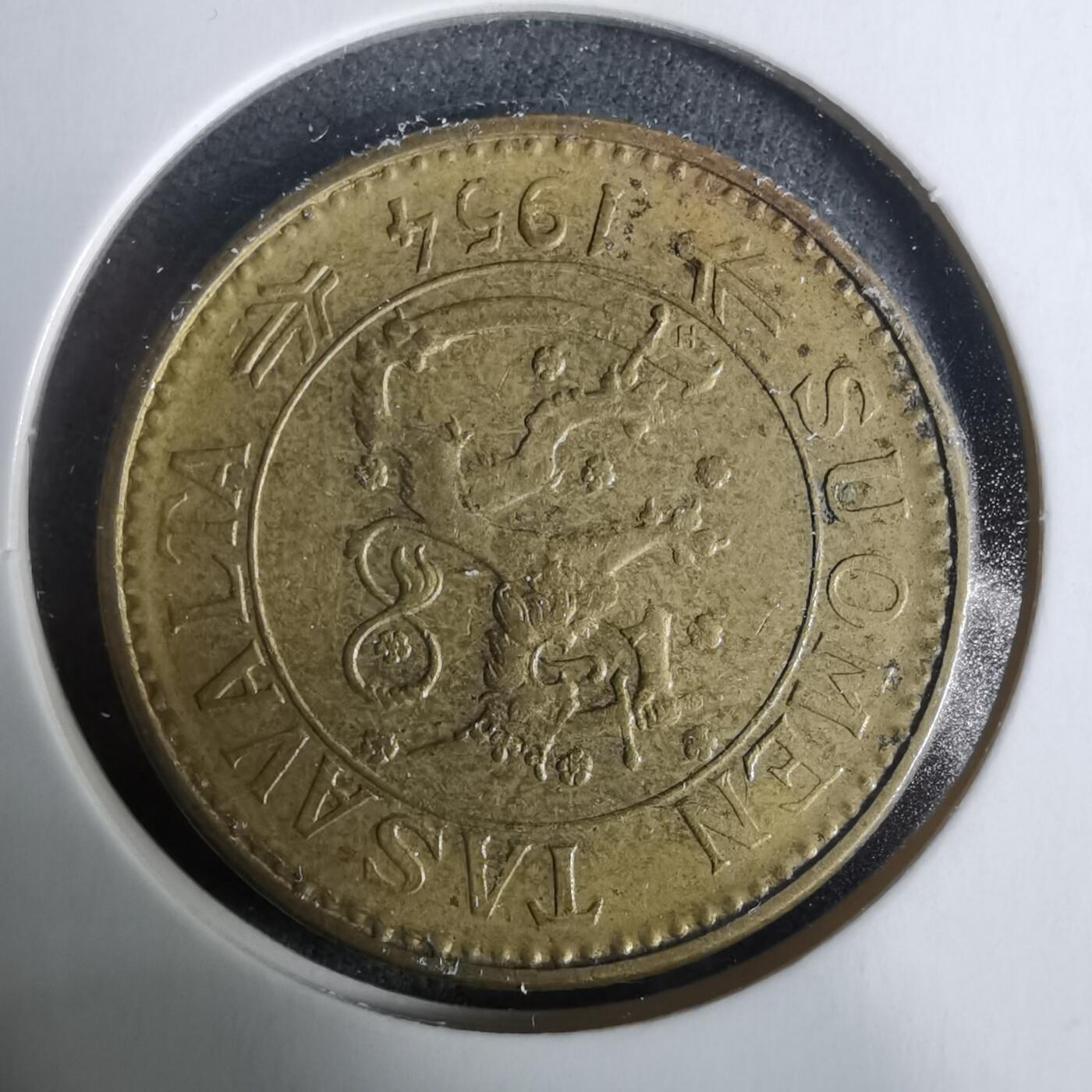 沼泽如烟--第929场 芬兰1954年50芬尼