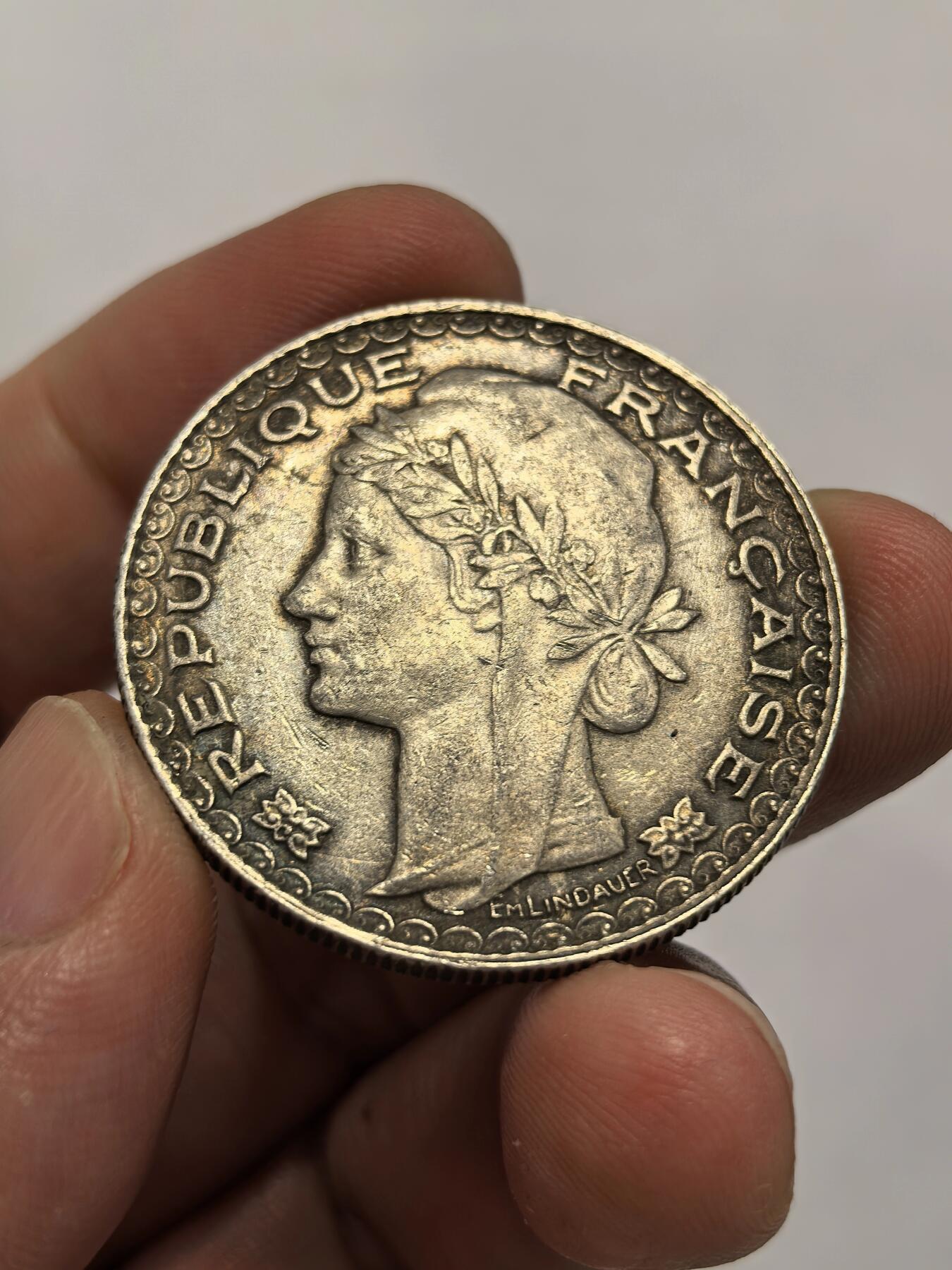 博洋堂世界钱币拍卖第151期（全场包邮） 法属印支坐洋关门年份1931 1P 原味