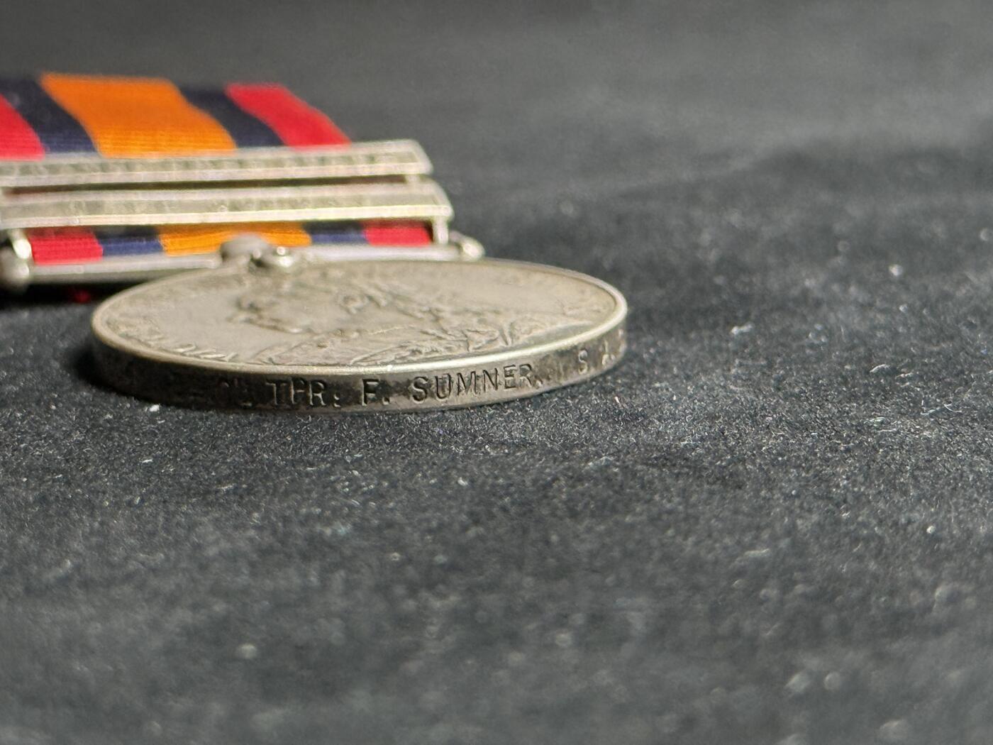 欢庆元旦！戎马世界章牌大赏第109期元旦大拍 英国布尔战役奖章，双勋条