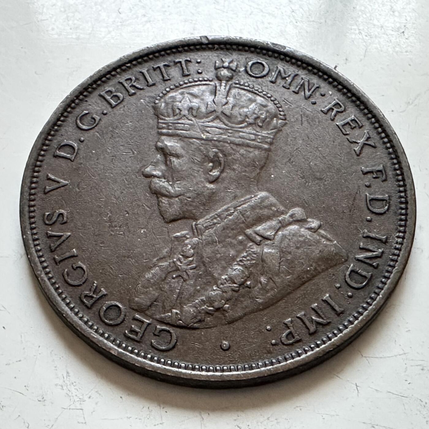 🌹外币初藏🌹🐯2025年第140场  每周二四六晚8️⃣点 接代拍 澳大利亚1912年一便士