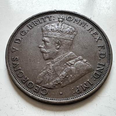 🌹外币初藏🌹🐯2025年第140场  每周二四六晚8️⃣点 接代拍 - 澳大利亚1912年一便士