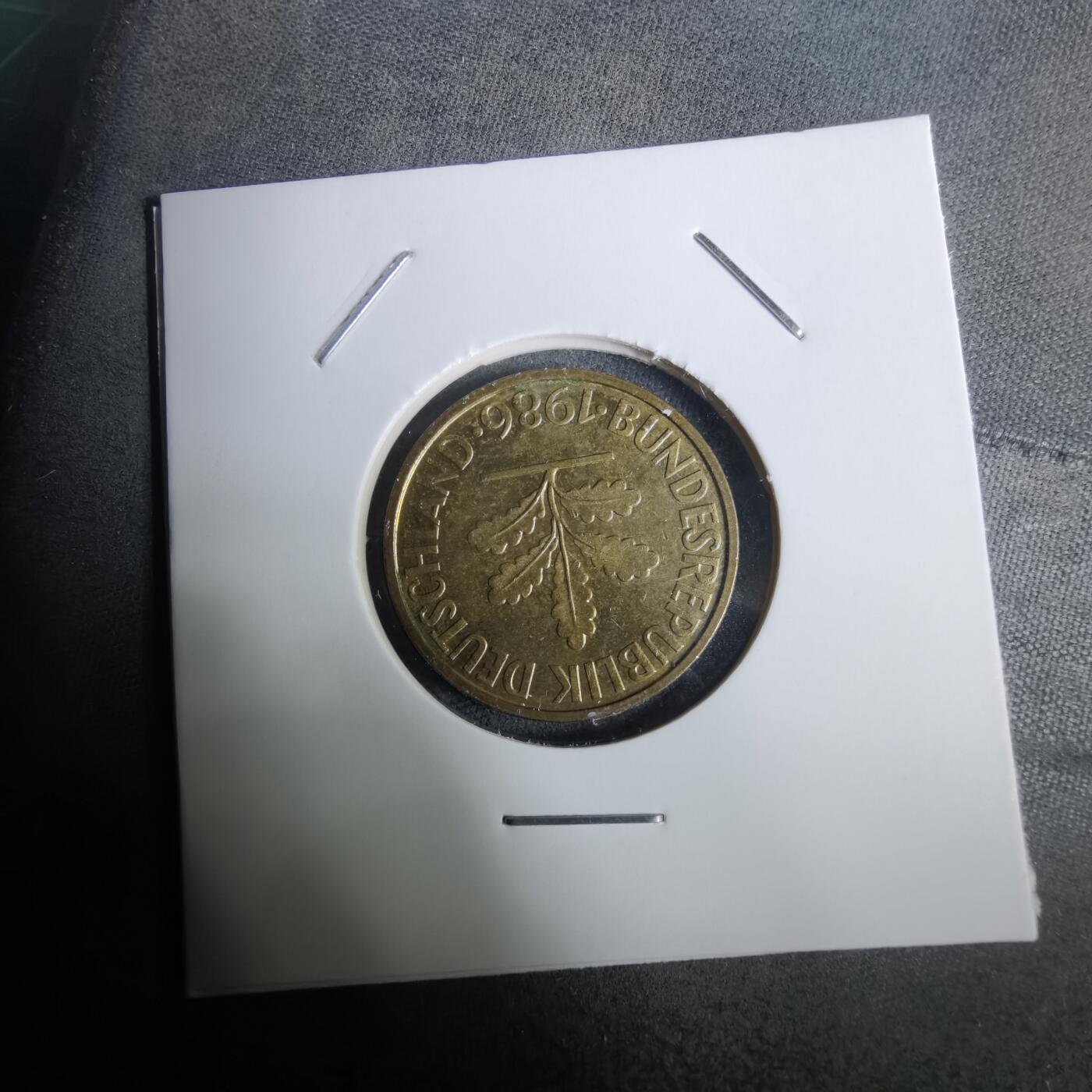 沼泽如烟--第928场 德国1986年10芬尼