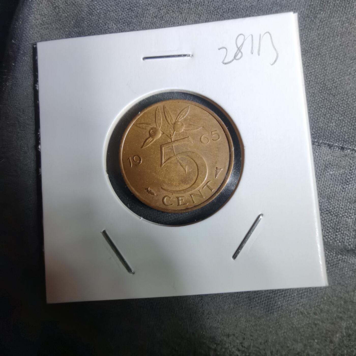 沼泽如烟--第928场 荷兰1965年五分