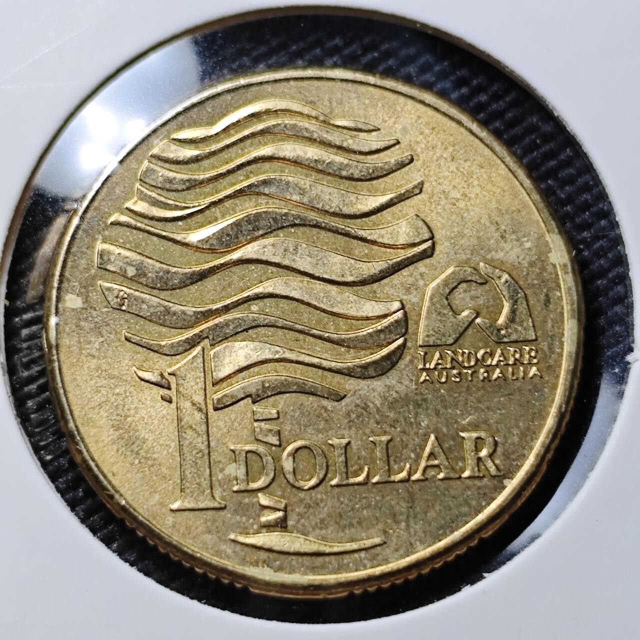 KK钱币收藏小铺 第378期  2月预留时间 周末发货  澳大利亚1元纪念币 好品