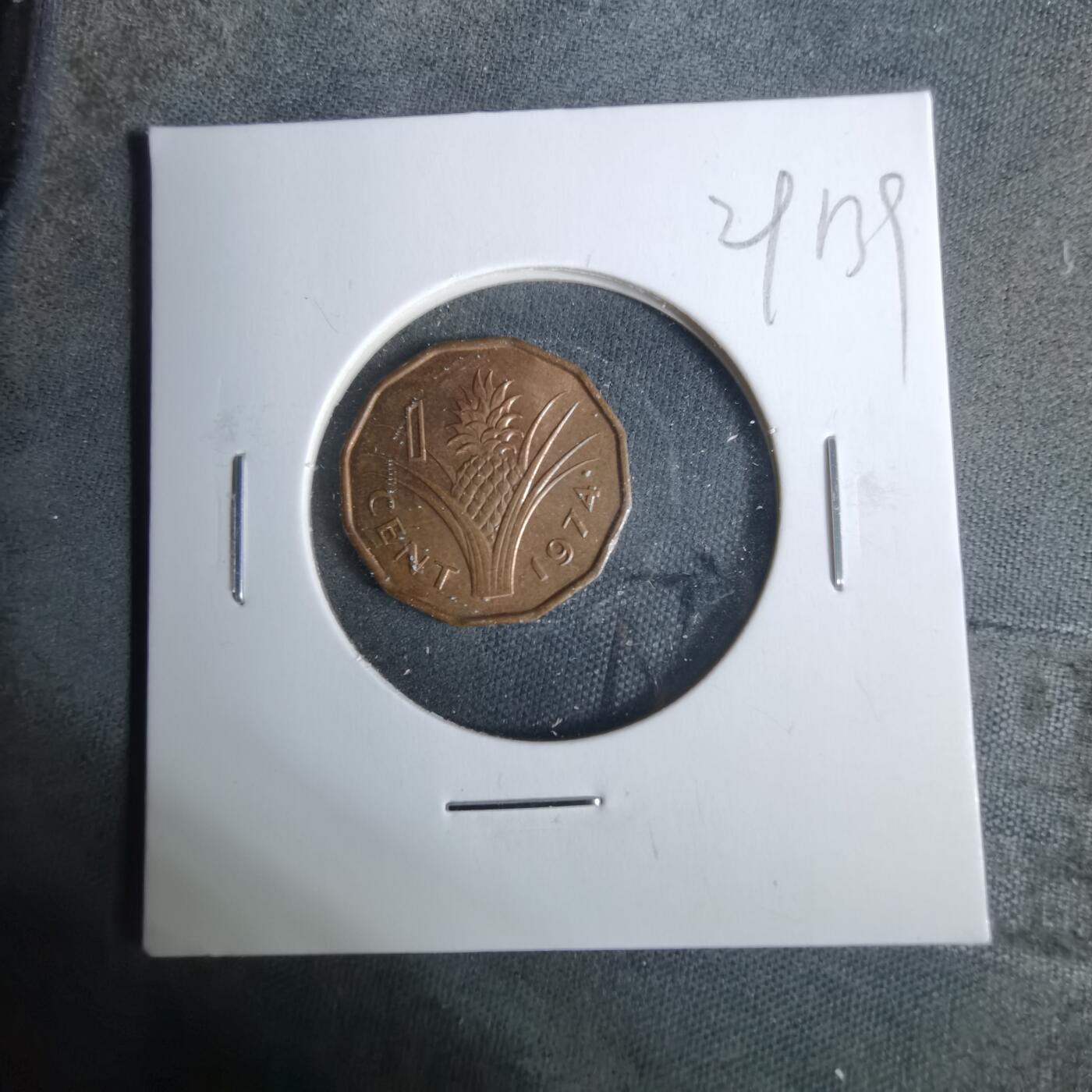 沼泽如烟--第929场 斯威士兰1974年一分