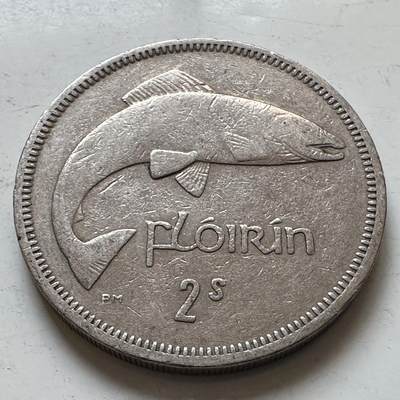 🌹外币初藏🌹🐯2025年第140场  每周二四六晚8️⃣点 接代拍 - 爱尔兰1966年两先令