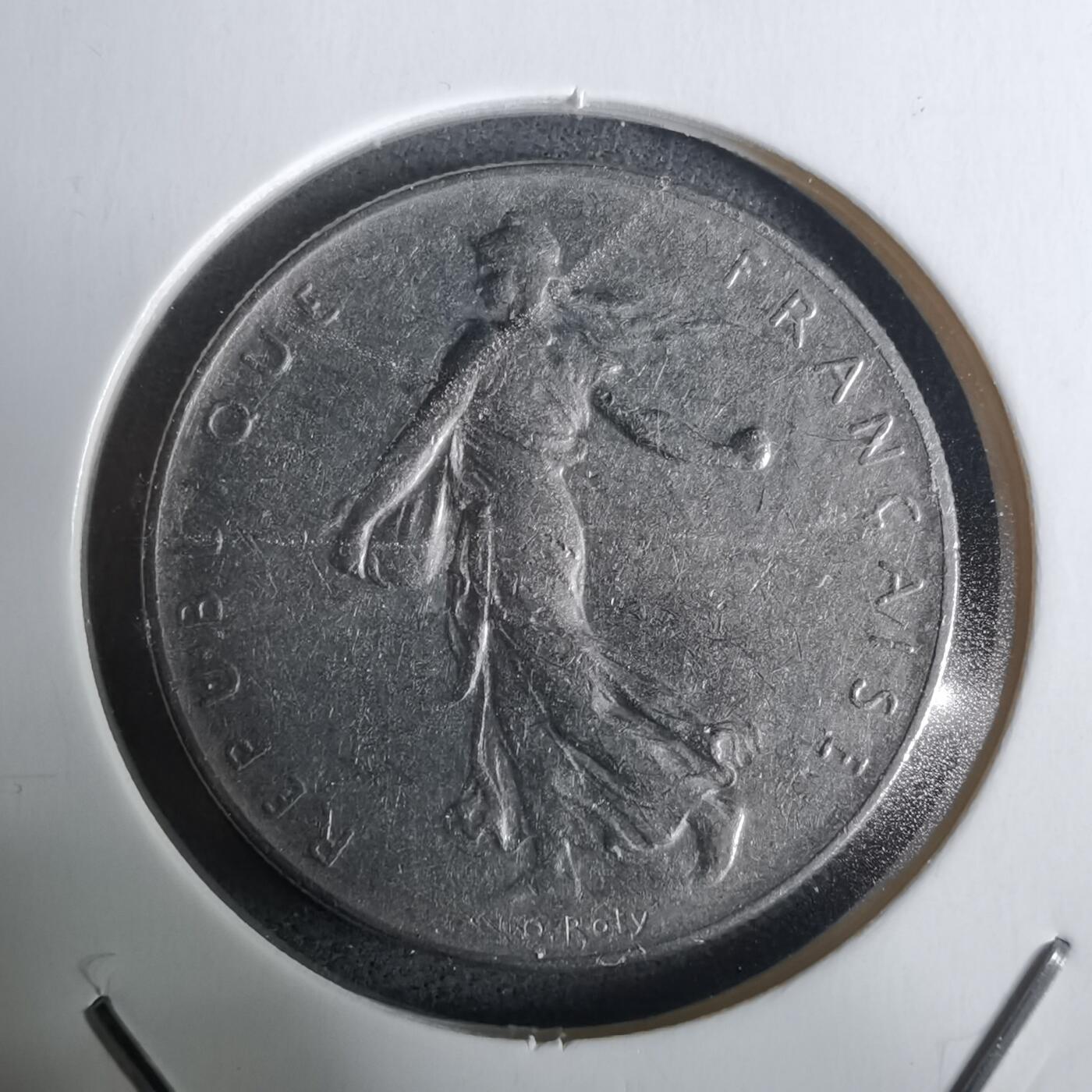 沼泽如烟--第928场 法国1960年1法郎