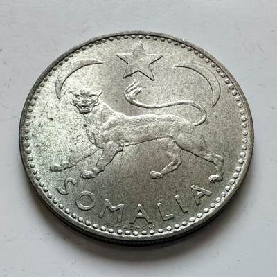 🌹外币初藏🌹🐯2025年第140场  每周二四六晚8️⃣点 接代拍 - 意托索马里1950年50分银币 原光品相非常少见