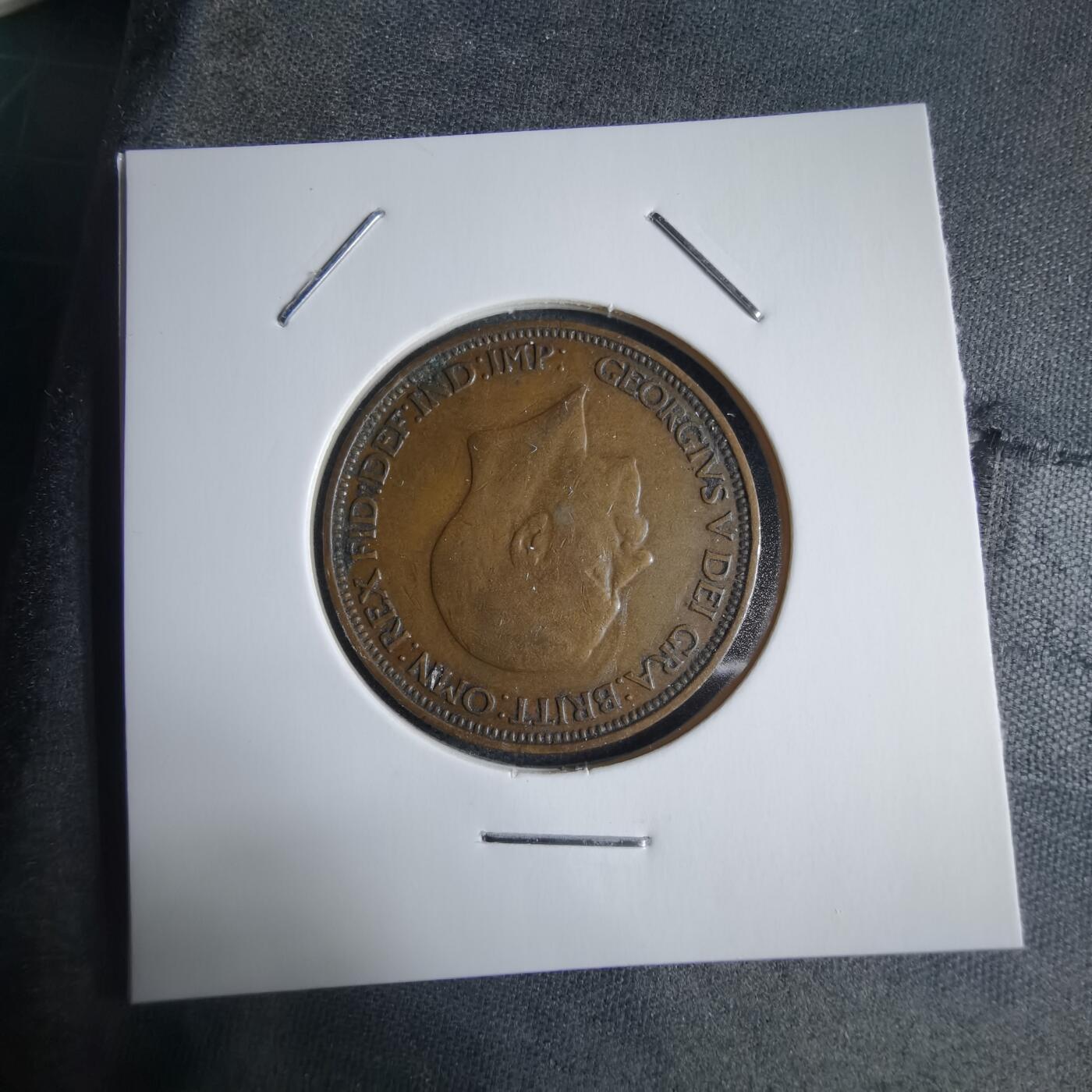 沼泽如烟--第928场 英国1931年半便士