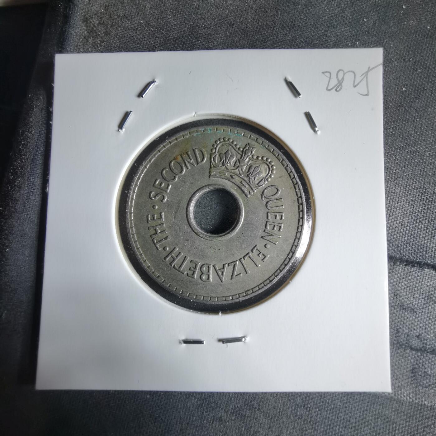 沼泽如烟--第928场 斐济1954年1便士