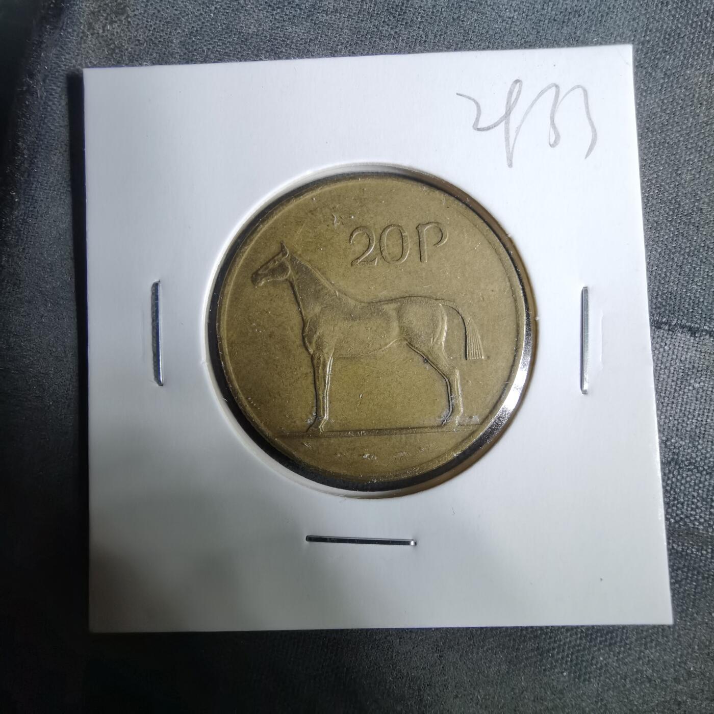 沼泽如烟--第929场 爱尔兰1992年20便士