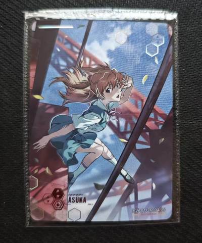 龙虎卡牌六七场 （无佣金，周六结拍，欢迎送拍） - 卡游新世纪福音战士 ZR明日香(高卡位)