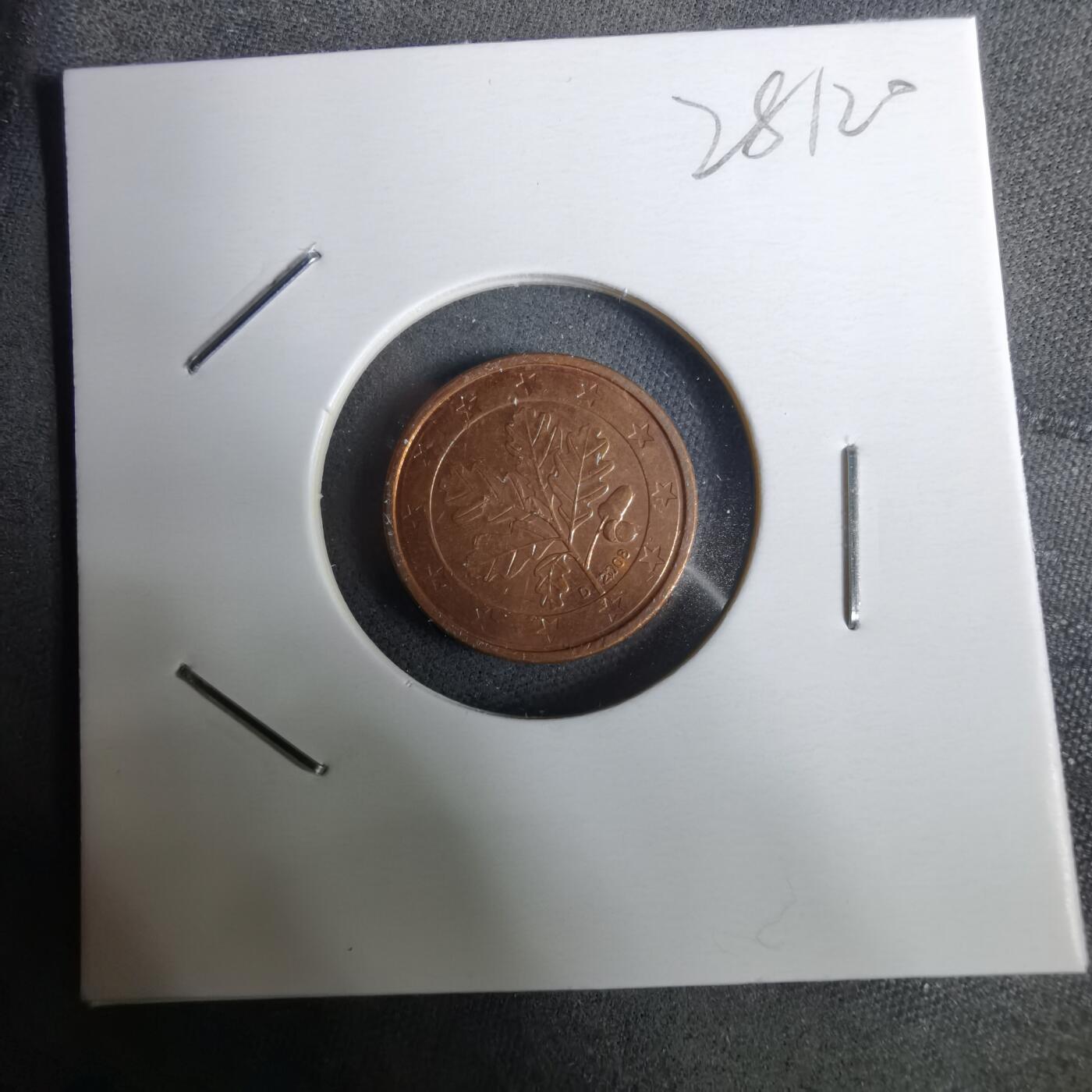 沼泽如烟--第928场 德国2008年1欧分