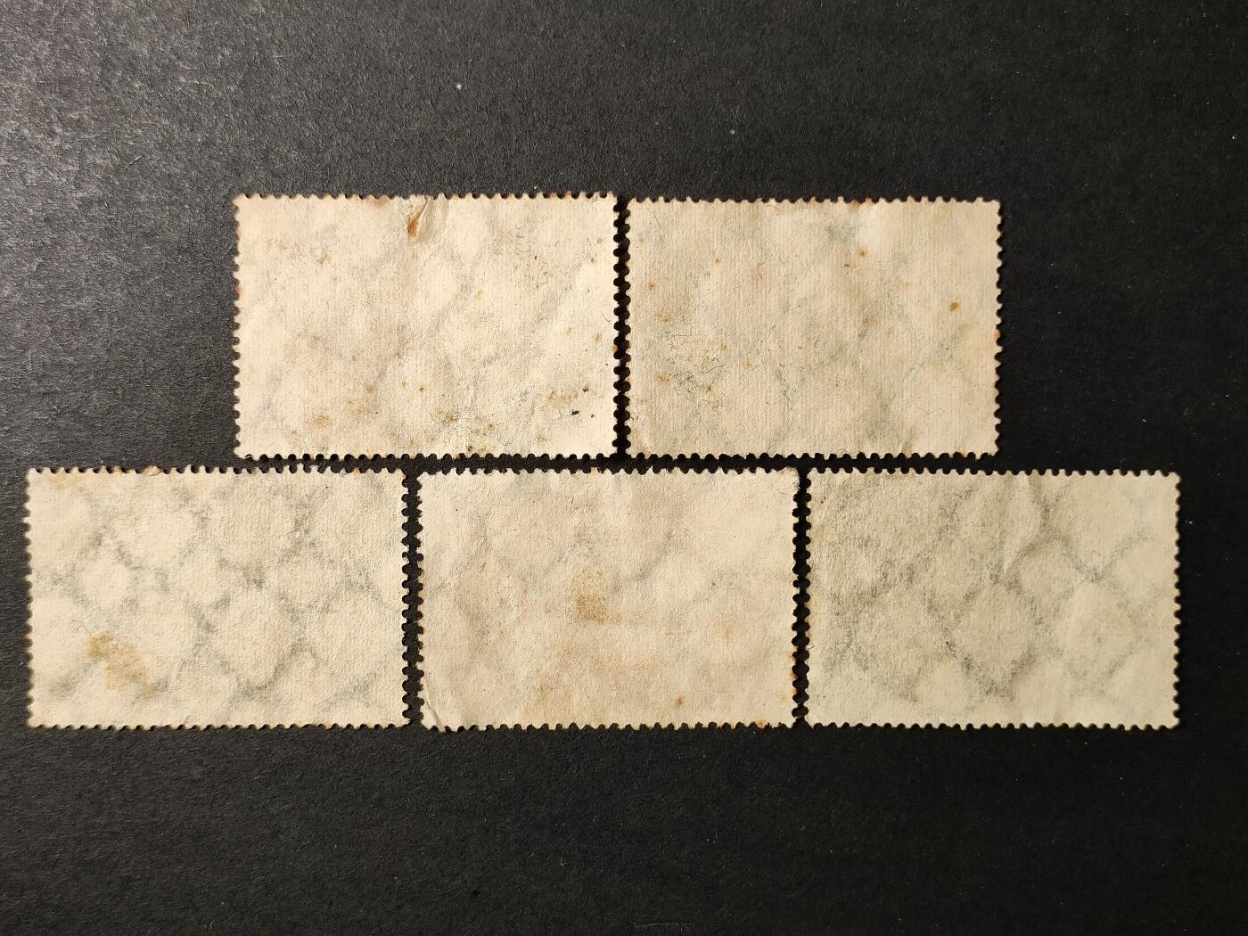 ↓君缘收藏677期☞钱币邮品↓无佣金、可寄存、满30元包邮  德国邮票，1922年等数字花纹邮票