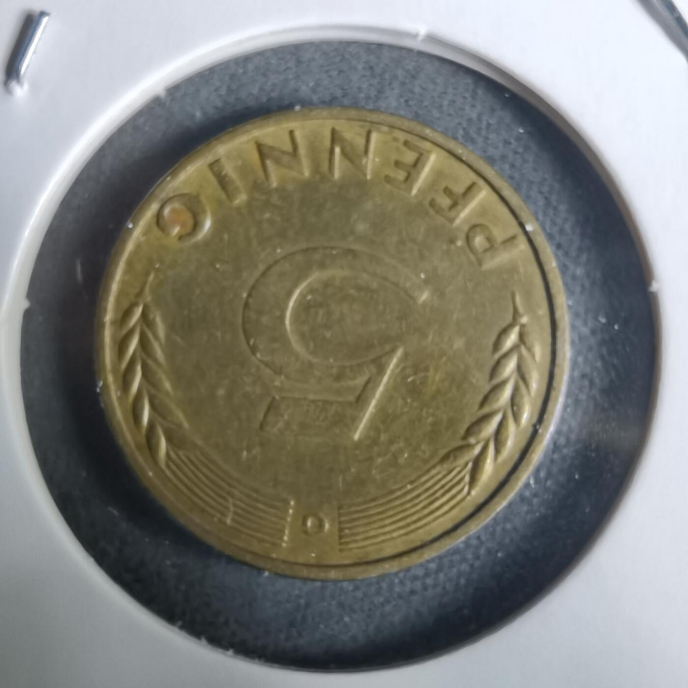 沼泽如烟--第928场 德国1950年5芬尼