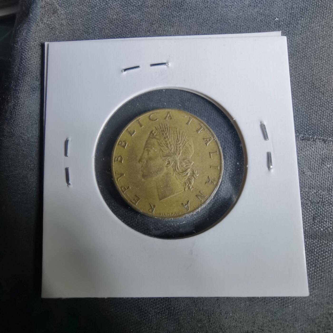 沼泽如烟--第929场 意大利1958年20里拉