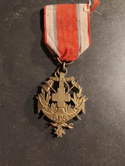 老王徽章第169期 - 法国巴黎消防员协会奖章