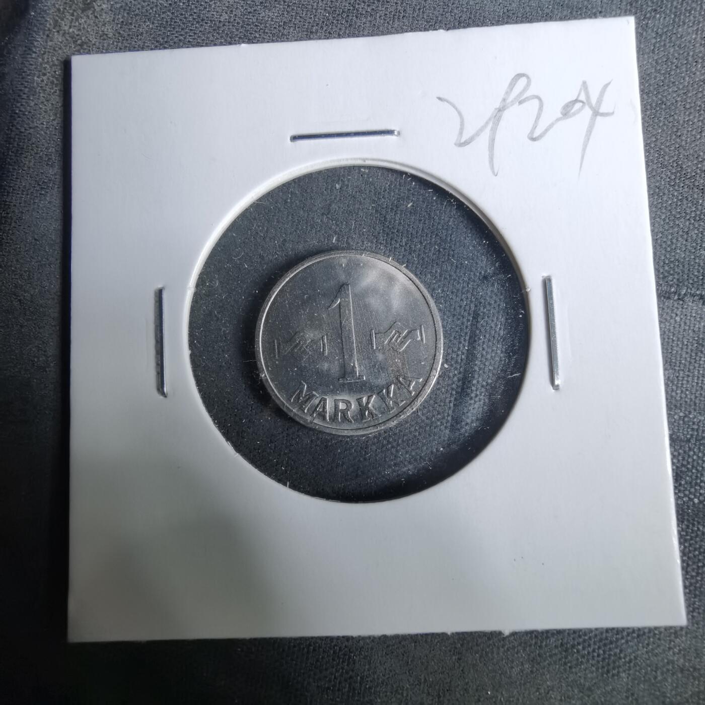 沼泽如烟--第929场 芬兰1958年1马克