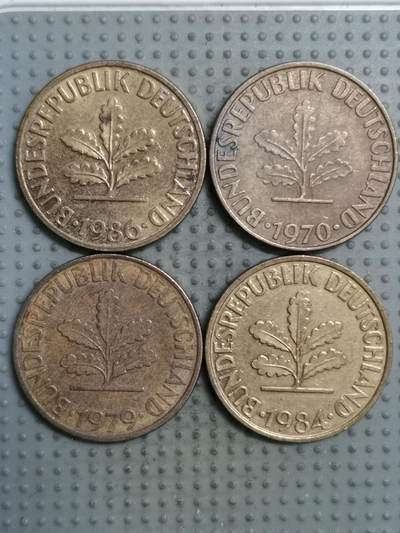 2025年第136场各国散币拍卖（总第136场） - 德国10芬尼4枚