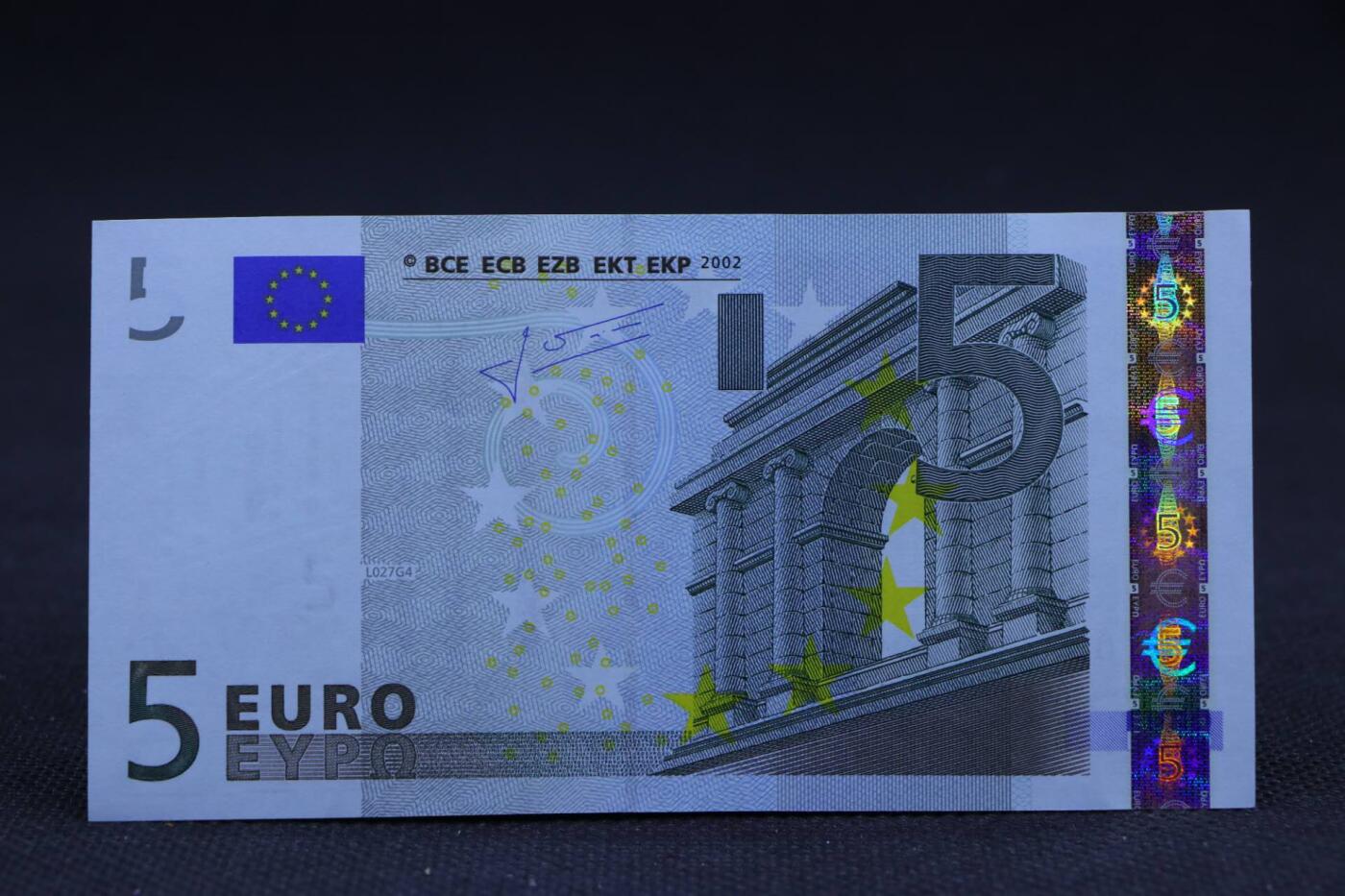 【淘币小摊】限时拍第八百二十八拍  纸币场  满百包邮可预留两周  周一统一发货   2002年5欧元纸币