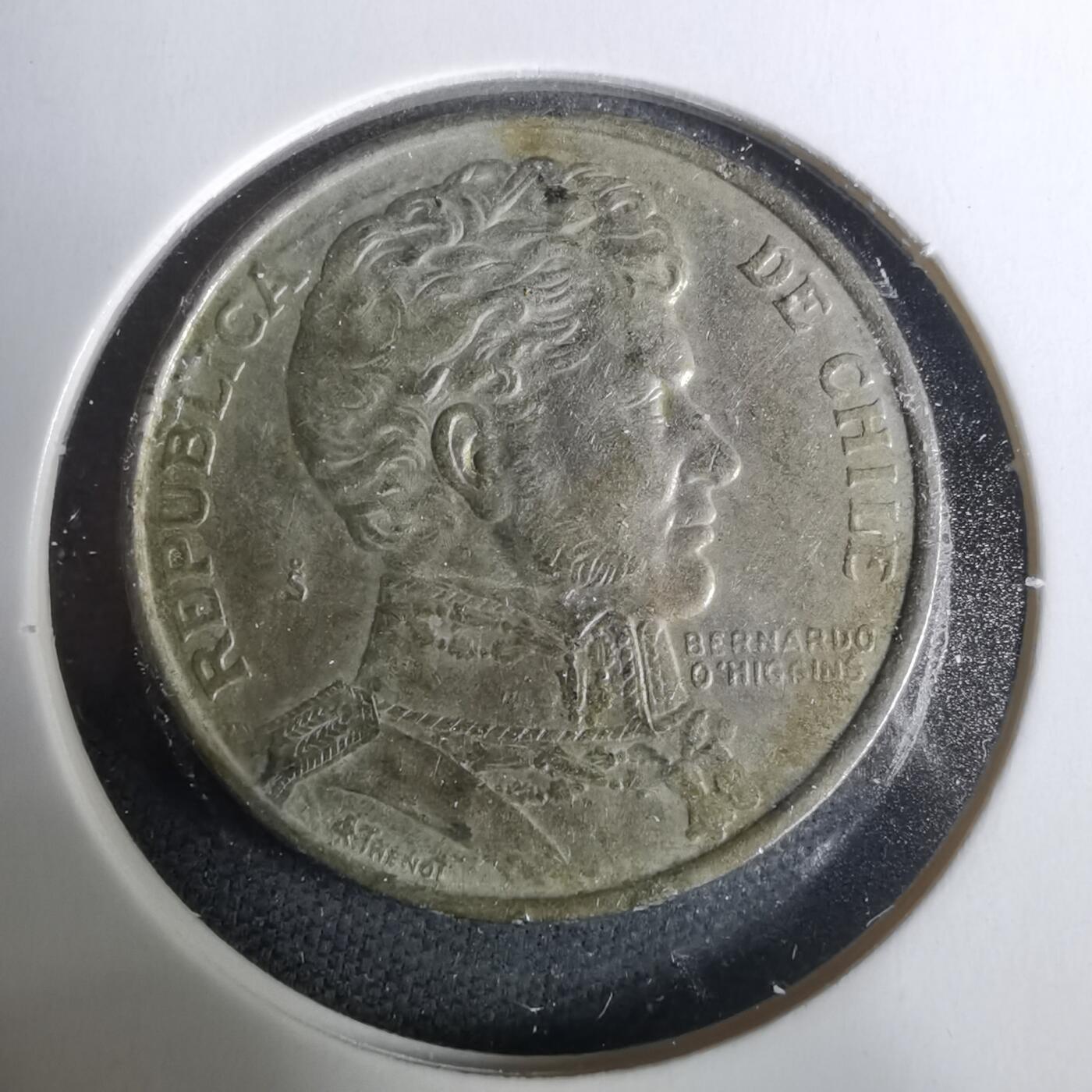 沼泽如烟--第929场 智利1975年1比索