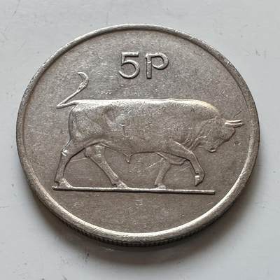 🌹外币初藏🌹🐯2025年第140场  每周二四六晚8️⃣点 接代拍 - 爱尔兰1974年五便士