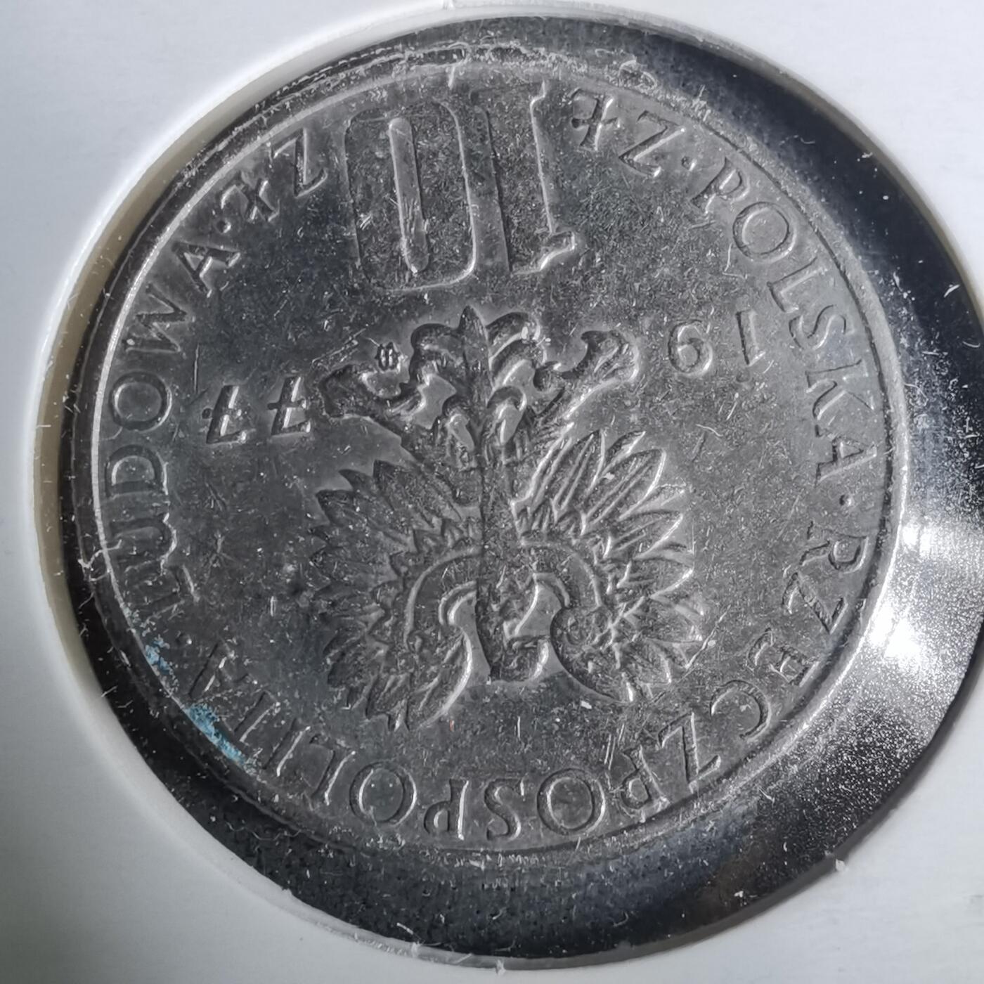 沼泽如烟--第929场 波兰1977年10兹罗提