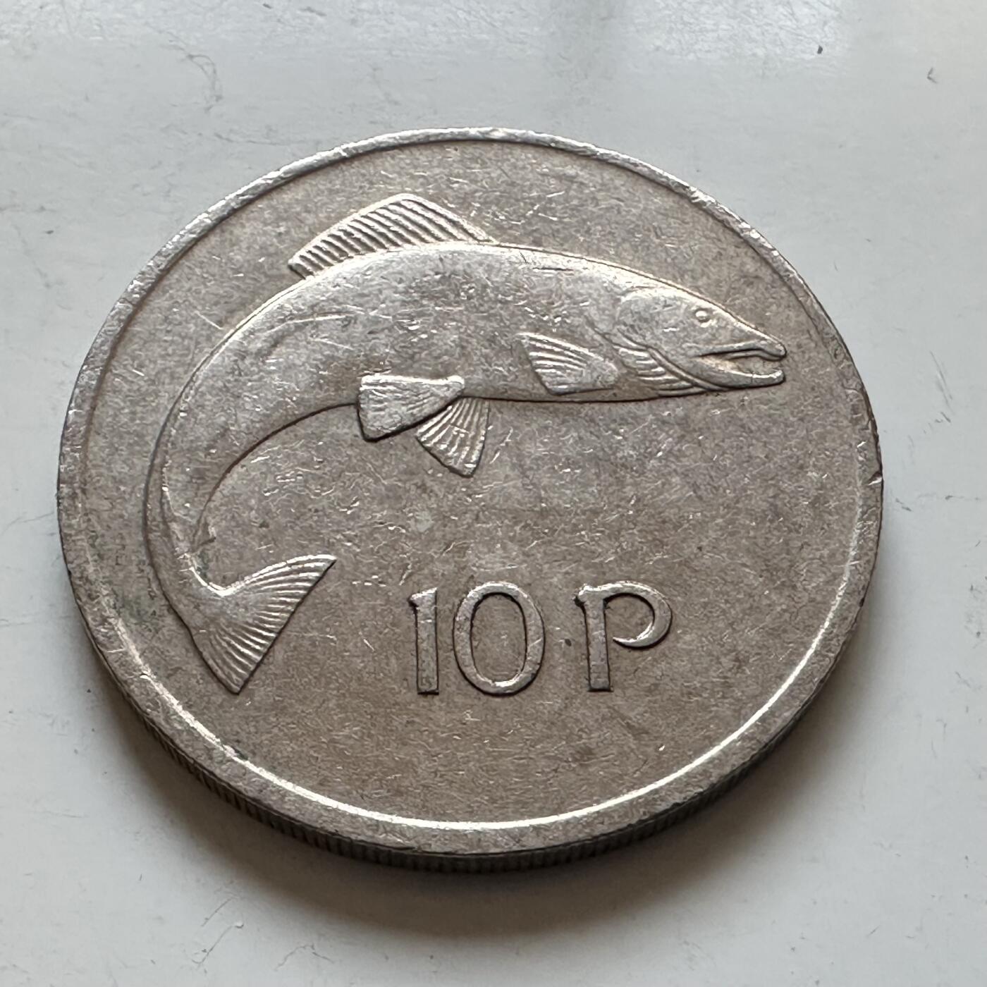 🌹外币初藏🌹🐯2025年第140场  每周二四六晚8️⃣点 接代拍 爱尔兰1975年10便士b